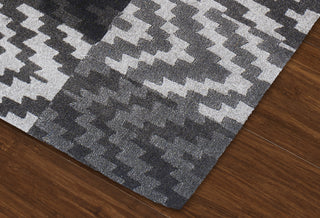 Dalyn Grand Tour GT82 Pewter Area Rug Closeup