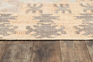 Momeni Gurara GUR-1 Natural Area Rug by Lemieux Et Cie Close up