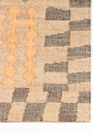 Momeni Gurara GUR-2 Natural Area Rug by Lemieux Et Cie Corner Image