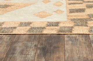 Momeni Gurara GUR-2 Natural Area Rug by Lemieux Et Cie Close up