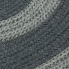 Colonial Mills Graywood GW43 Charcoal Area Rug Detail Image