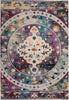 LR Resources Gypsy Floral Dream Sequence Multi Area Rug Lifestyle Image