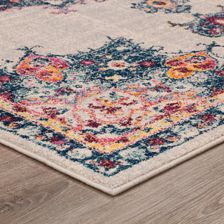 LR Resources Gypsy Bohemian Escape Multi Area Rug Corner Image