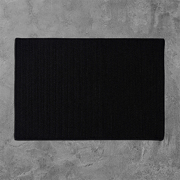 Colonial Mills Simply Home Solid H031 Black Area Rug main image