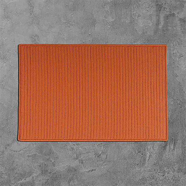 Colonial Mills Simply Home Solid H073 Rust Area Rug main image
