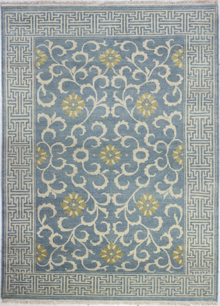 Bashian Heirloom H110-HR104 Light Blue Area Rug