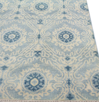 Bashian Heirloom H110-HR108 Light Blue Area Rug Alternate Shot Feature