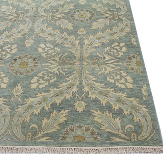 Bashian Heirloom H110-HR103 Teal Area Rug Alternate Shot Feature