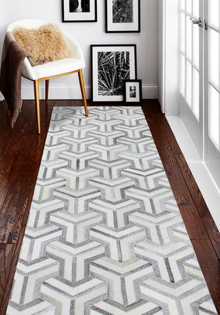 Bashian Santa Fe H112-H26 Grey Area Rug 