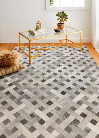 Bashian Santa Fe H112-H33 Grey Area Rug