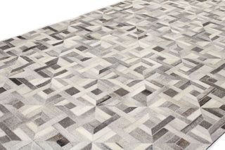 Bashian Santa Fe H112-H35 Grey Area Rug