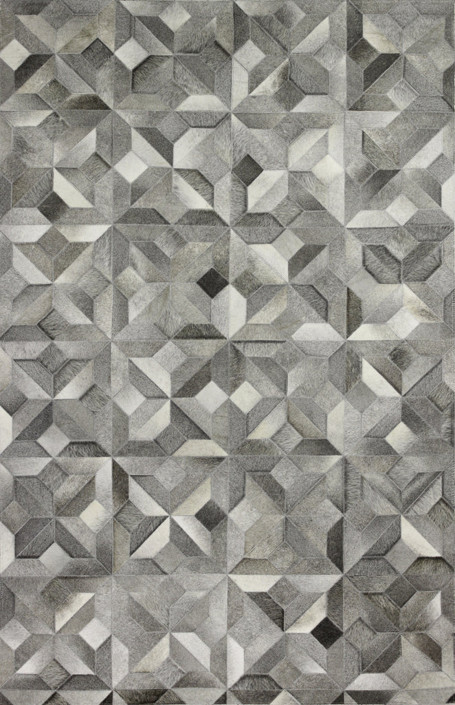 Bashian Santa Fe H112-H40 Grey Area Rug