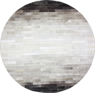 Bashian Santa Fe H112-RH5 Grey Area Rug Round