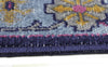 Bashian Heritage H114-Z042A Dark Blue Area Rug Edge