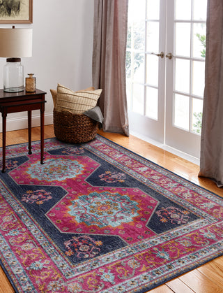 Bashian Heritage H114-Z051A Area Rug Room Scene Feature