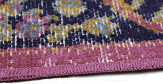 Bashian Heritage H114-Z043A Fuchsia Area Rug Edge