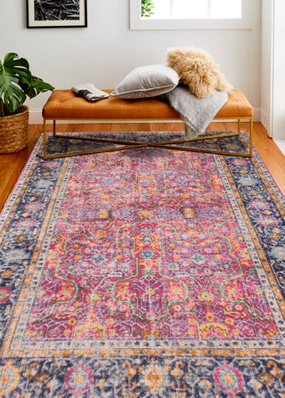 Bashian Heritage H114-Z054A Area Rug Room Scene Feature