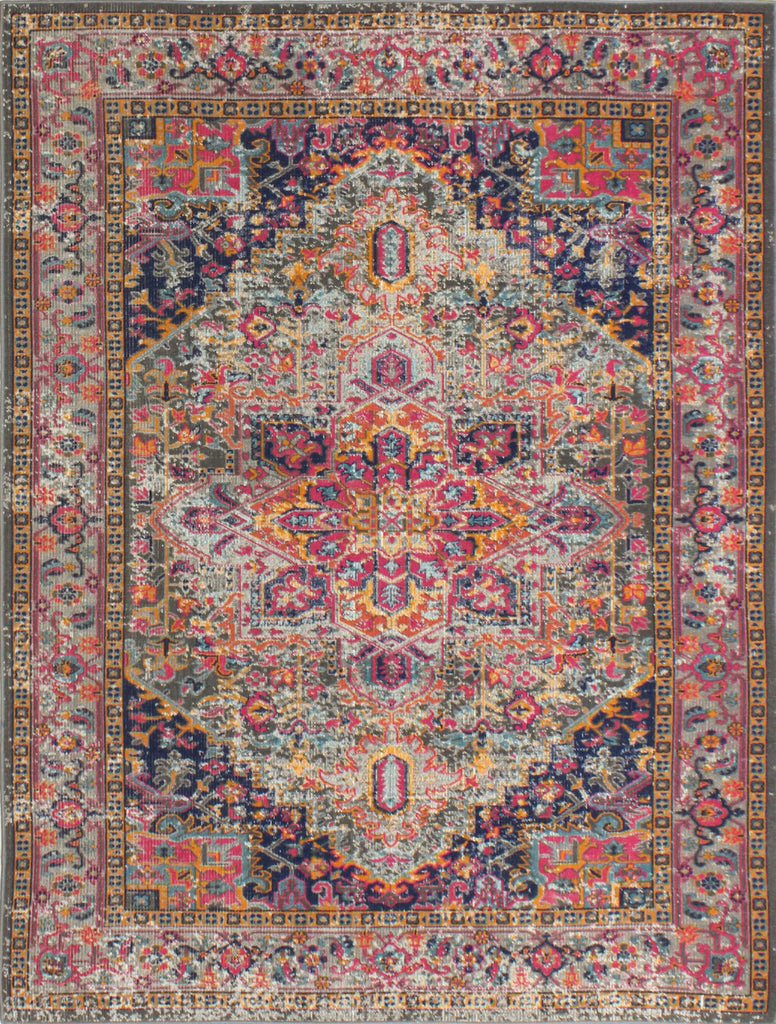 Bashian Heritage H114-Z034 Grey Area Rug main image