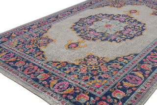 Bashian Heritage H114-Z040A Grey Area Rug Alternate Shot