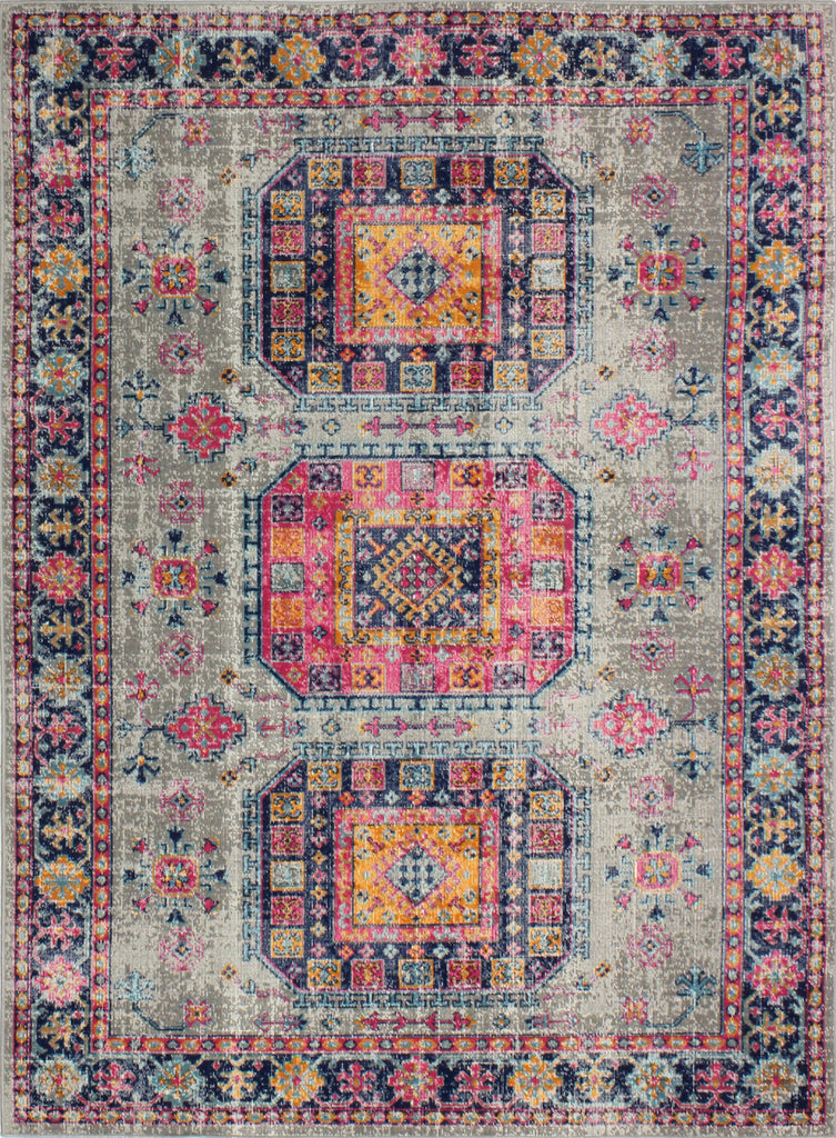 Bashian Heritage H114-Z042A Grey Area Rug main image