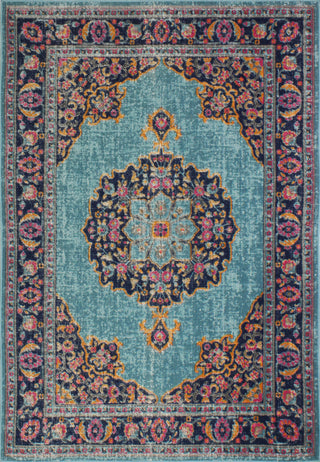 Bashian Heritage H114-Z040A Teal Area Rug main image