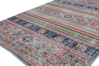 Bashian Heritage H114-Z041A Teal Area Rug Alternate Shot