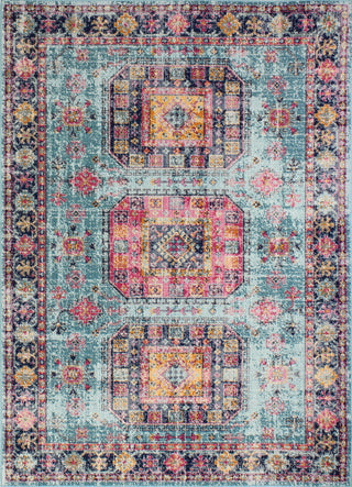 Bashian Heritage H114-Z042A Teal Area Rug main image