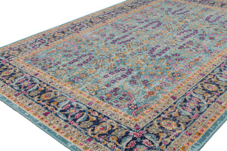 Bashian Heritage H114-Z043A Teal Area Rug Alternate Shot