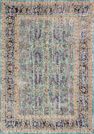 Bashian Heritage H114-Z043A Teal Area Rug main image