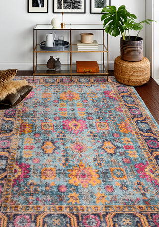 Bashian Heritage H114-Z055A Area Rug Room Scene Feature