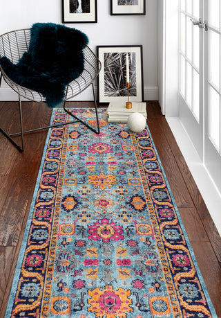 Bashian Heritage H114-Z055A Area Rug Runner Room Scene