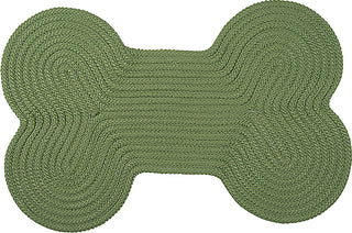 Colonial Mills Simply Home Solid H123 Moss Green Area Rug Free Form