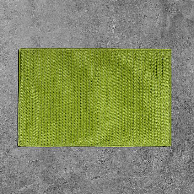 Colonial Mills Simply Home Solid H271 Bright Green Area Rug main image