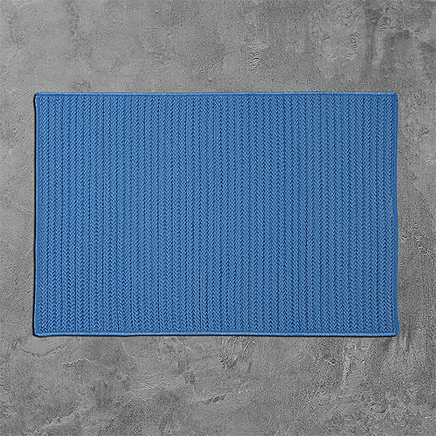 Colonial Mills Simply Home Solid H870 Blue Ice Area Rug main image