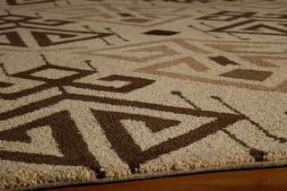 Momeni Habitat HB-03 Cream Area Rug Corner Shot