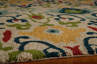 Momeni Habitat HB-05 Ivory Area Rug Corner Shot