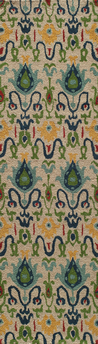 Momeni Habitat HB-05 Ivory Area Rug Closeup