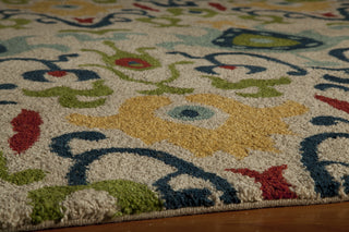 Momeni Habitat HB-05 Ivory Area Rug Closeup