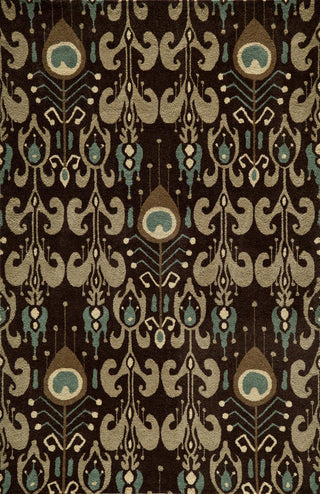 Momeni Habitat HB-07 Chocolate Area Rug main image