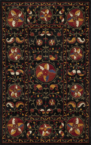 Momeni Habitat HB-08 Black Area Rug main image