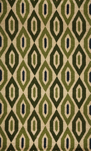 Momeni Habitat HB-16 Green Area Rug main image