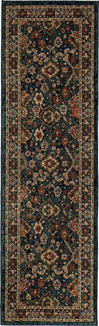 Karastan Spice Market Hackett Sapphire Area Rug Main Image