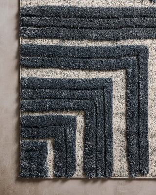 Loloi II Hagen HAG-05 Blue / White Area Rug Pile