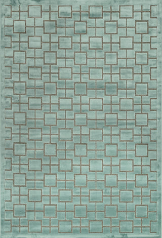 Loloi Halton Too HT-06 Aqua Area Rug main image