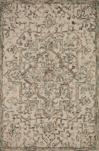 Loloi II Halle HAE-01 Grey/Ocean Area Rug Main Image