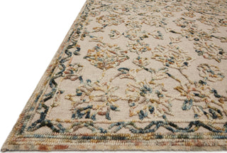 Loloi II Halle HAE-04 Lagoon/Multi Area Rug Corner 