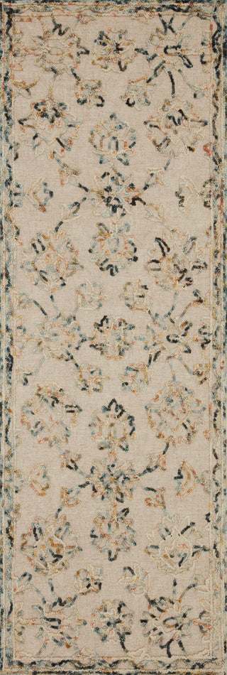 Loloi II Halle HAE-04 Lagoon/Multi Area Rug 2'6''x 7'6'' Runner