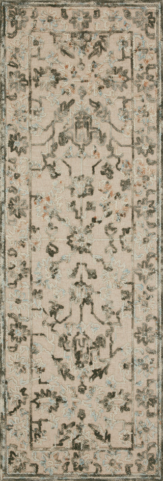 Loloi II Halle HAE-05 Grey/Sky Area Rug 2'6''x 7'6'' Runner