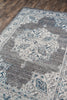 Momeni Haley HAL-7 Grey Area Rug Corner Image