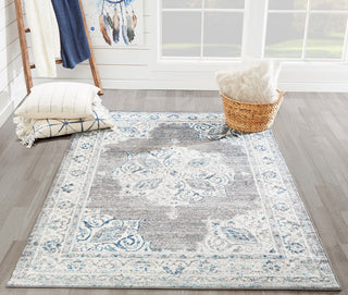 Momeni Haley HAL-7 Grey Area Rug Main Image Feature